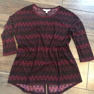 🔴3/$10🔴Womens Charming Charlie flowy shirt🔴🔴